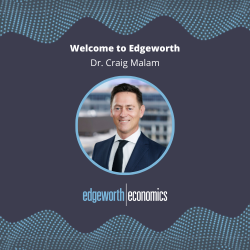 Edgeworth Economics Welcomes Merger Economics Expert Dr. Craig Malam as Partner